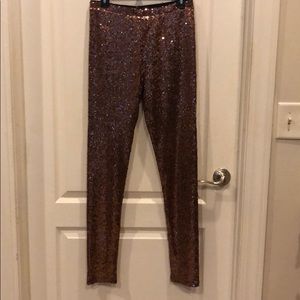 Sequin leggings